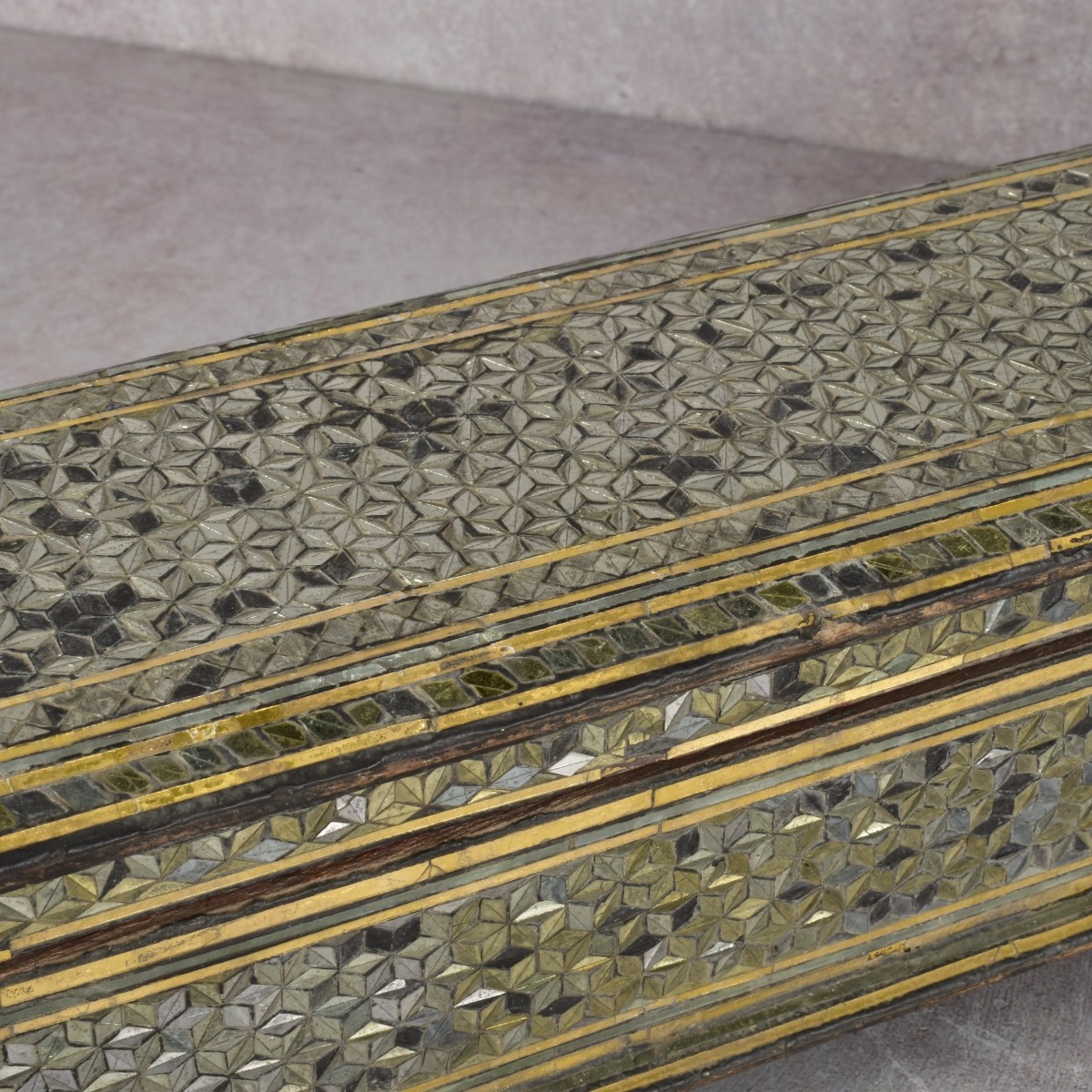 Antique Indian Rectangular Storage Box