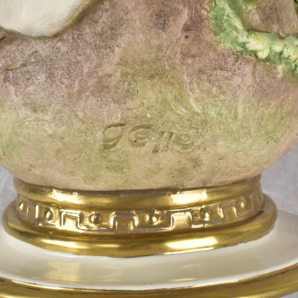 Vintage Giuseppe Cappe Capodimonte