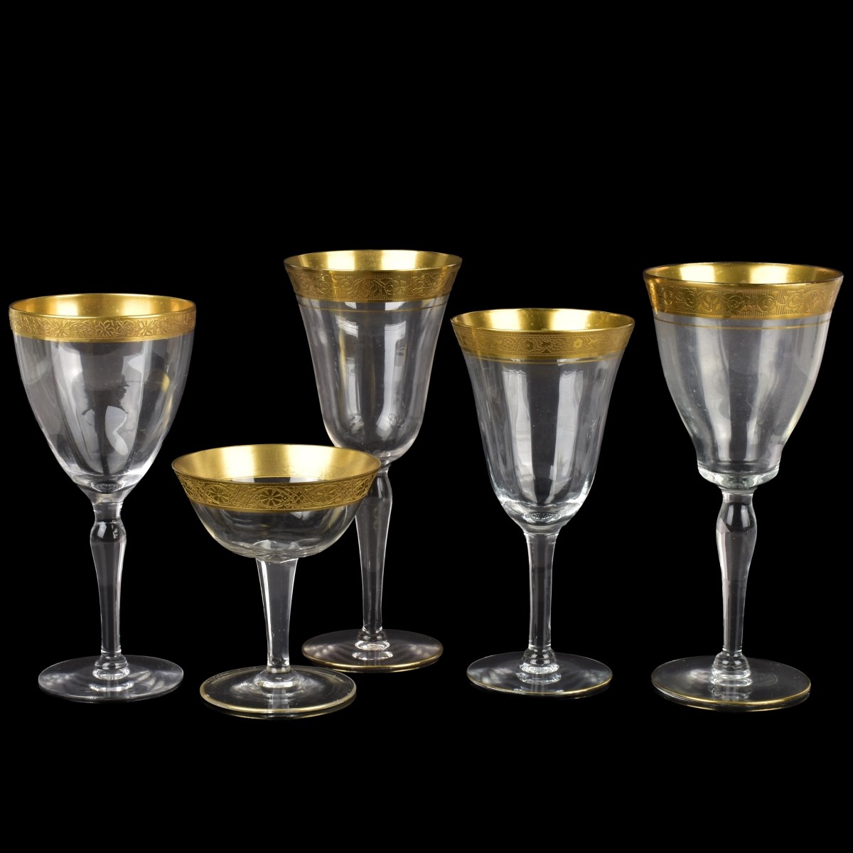 Vintage Gold Rimmed Glasses