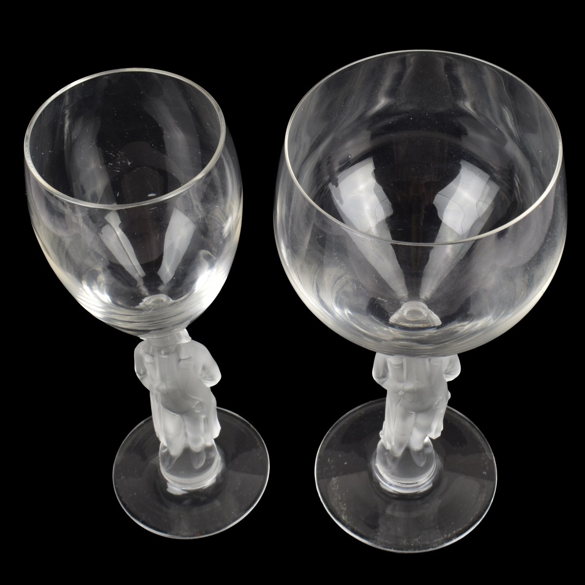 Bayel French Figural Glasses