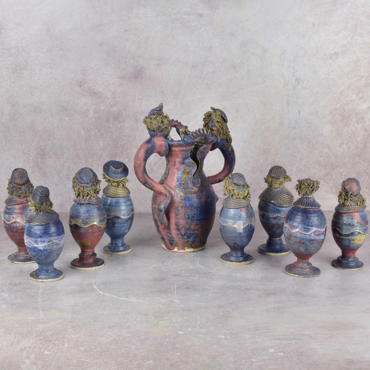 Michael Kennedy Painted Pottery