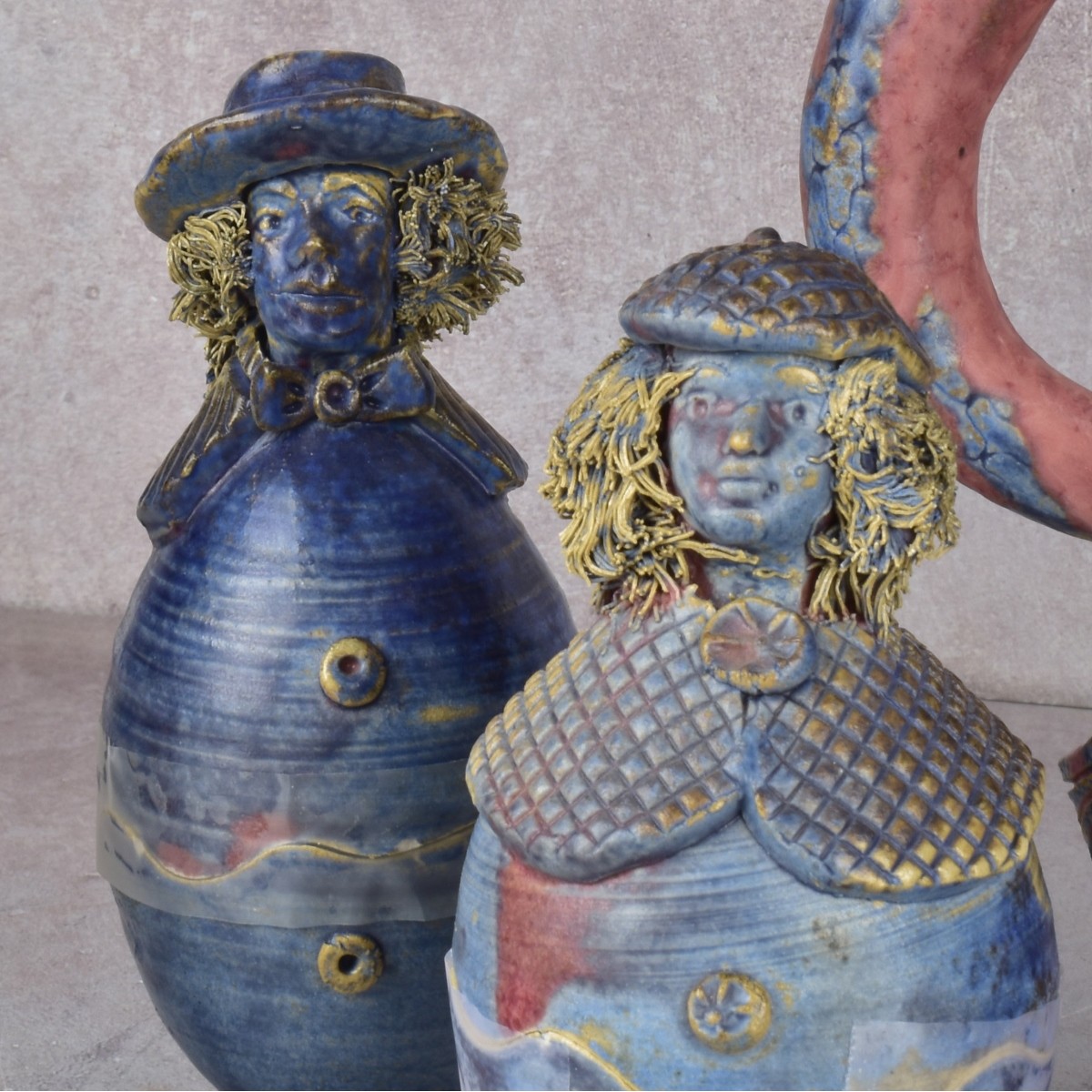 Michael Kennedy Painted Pottery