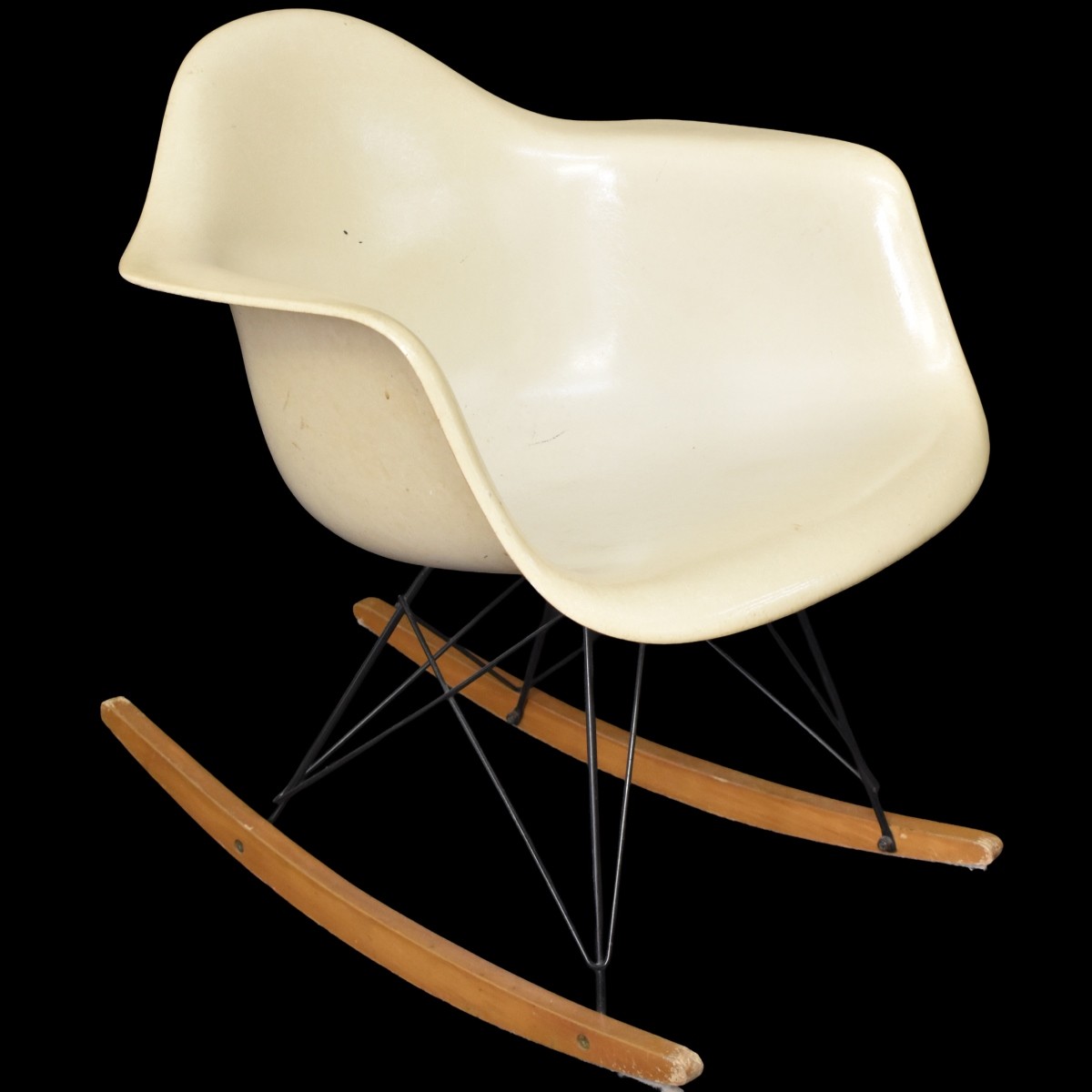 Charles and Ray Eames Fiberglass Rocker