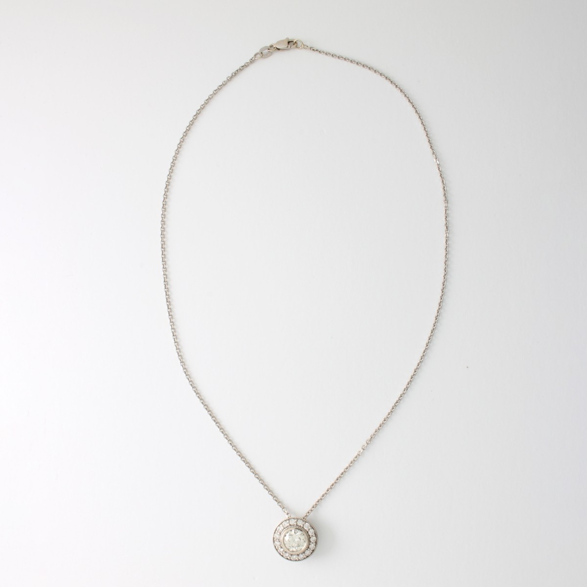 Diamond and 14K Necklace