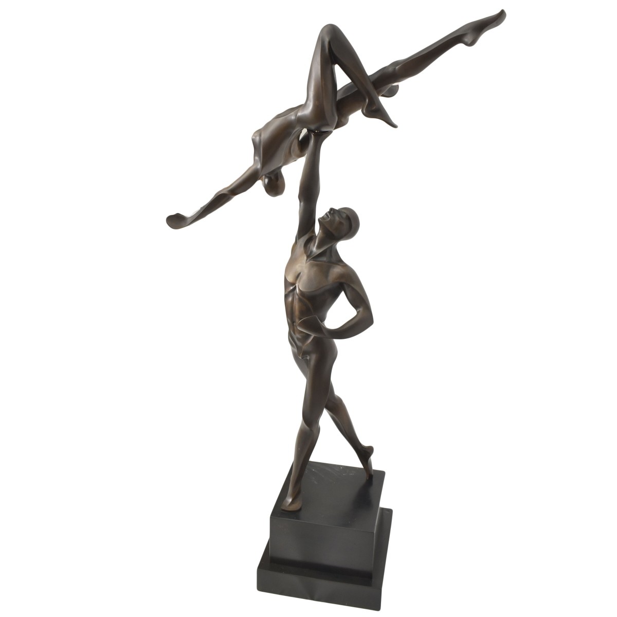 Ben Avivi Zion Abstract Bronze Sculpture