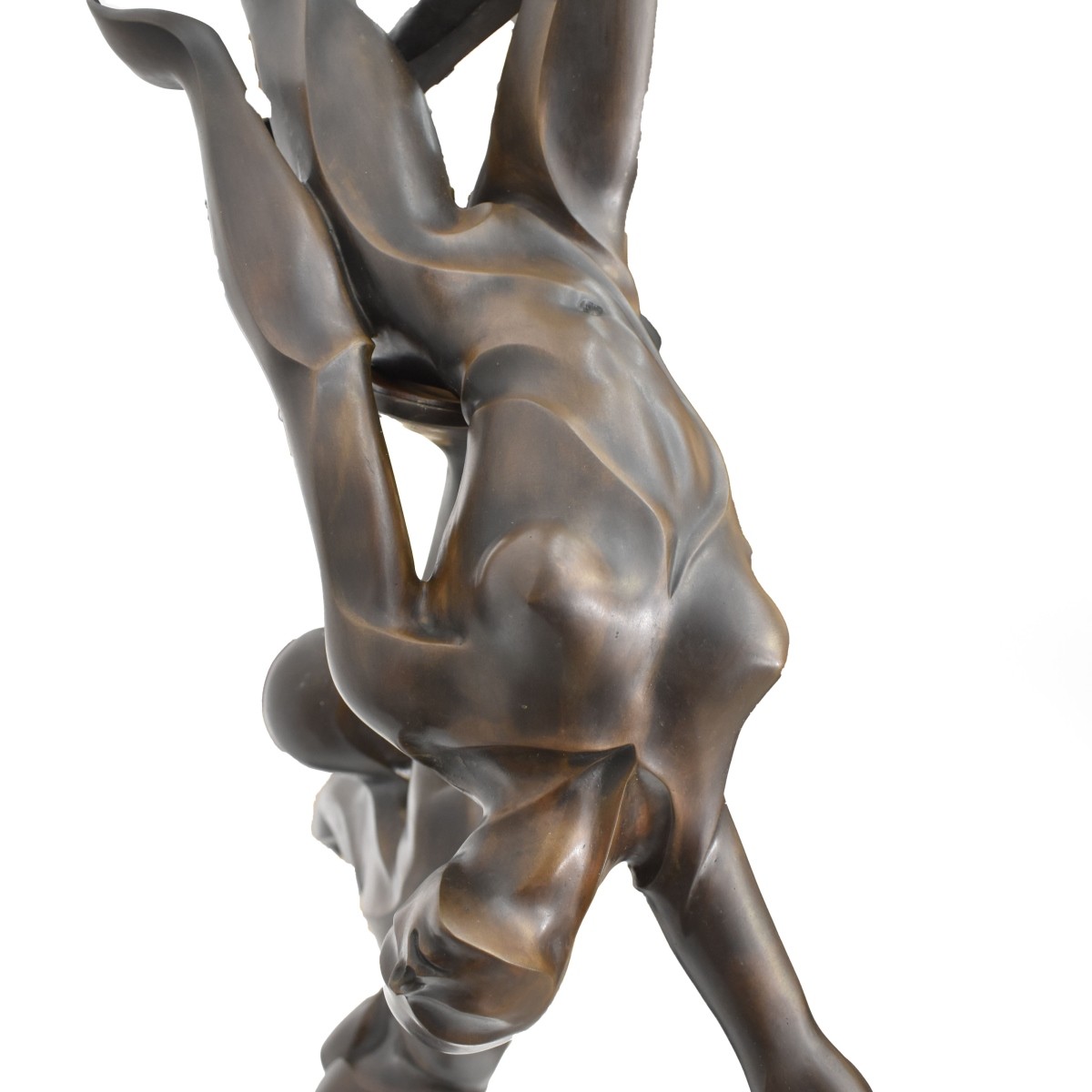 Ben Avivi Zion Abstract Bronze Sculpture