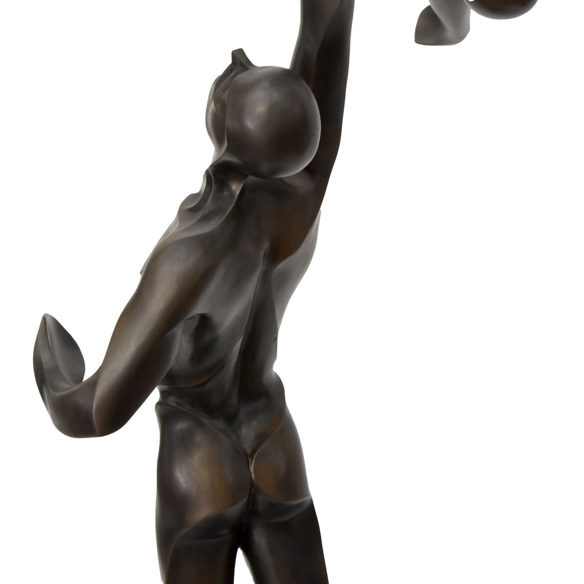 Ben Avivi Zion Abstract Bronze Sculpture