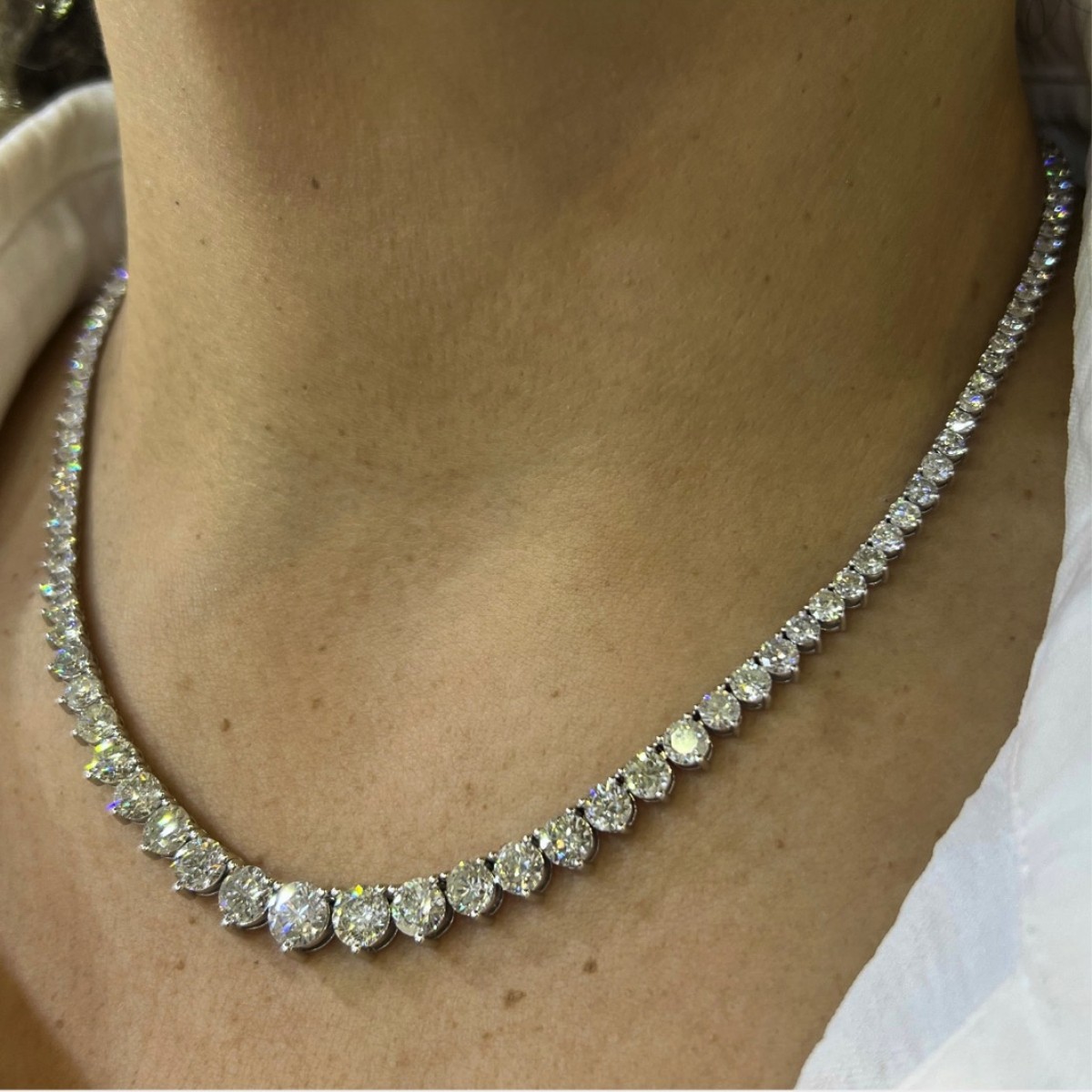 Diamond and 14K Necklace
