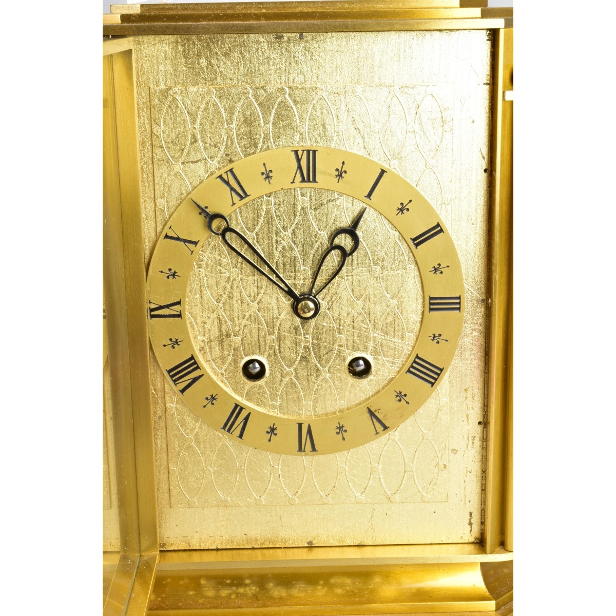 Vintage Gubelin Brass Mantle Clock