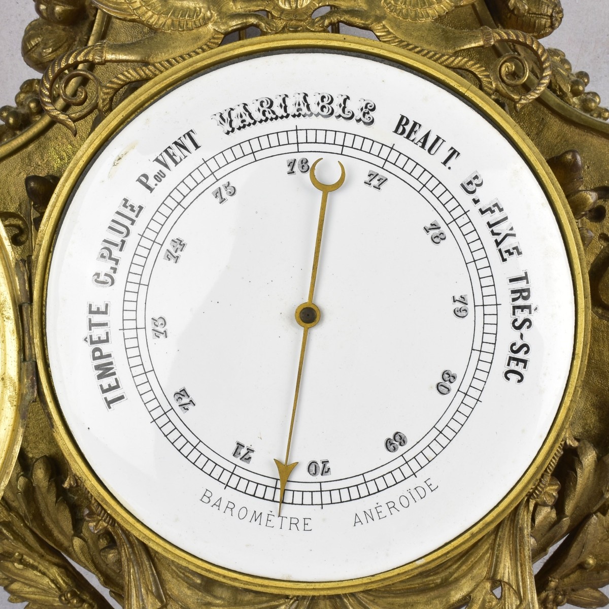 19th Century French Empire Style Barometer