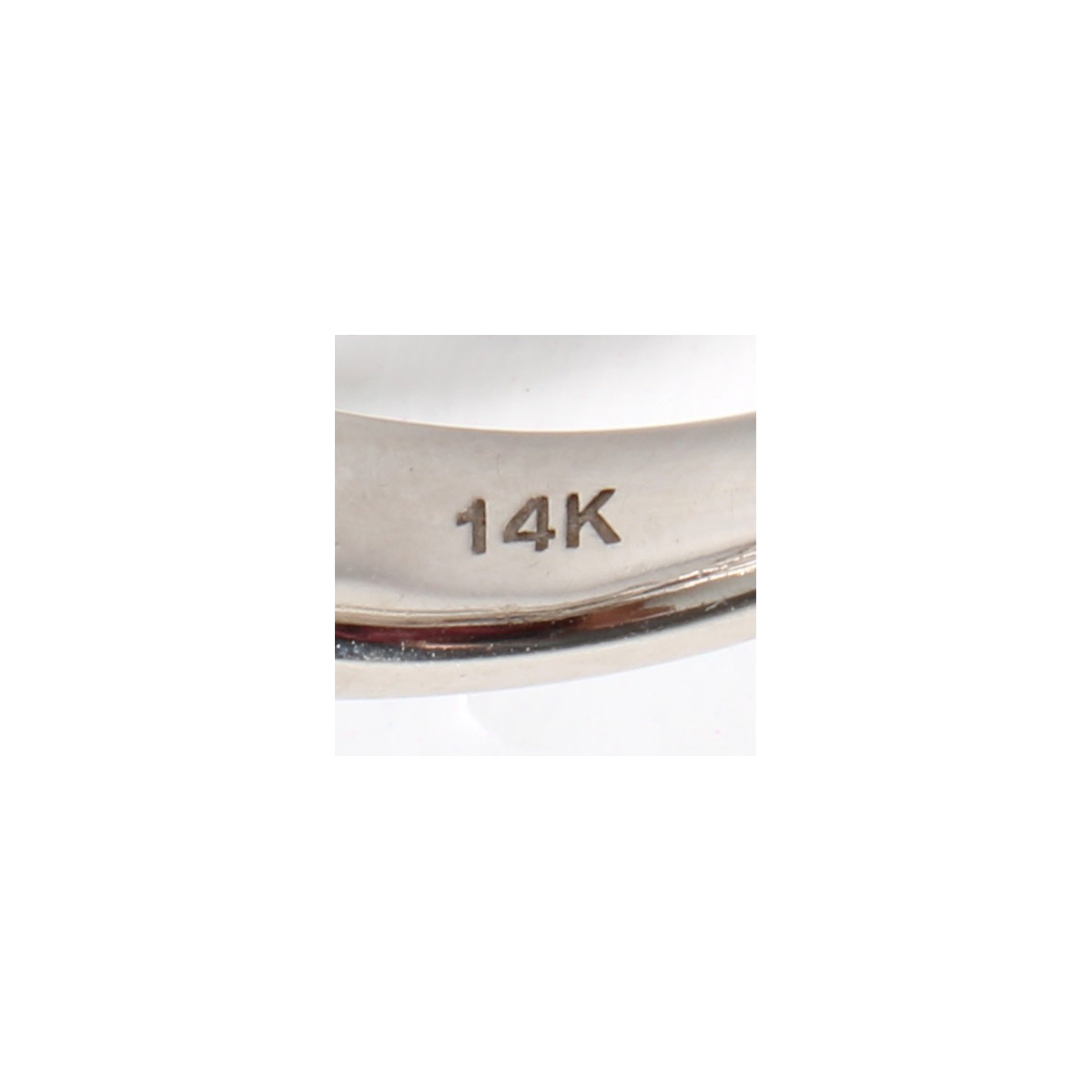 Diamond, Sapphire and 14K Ring