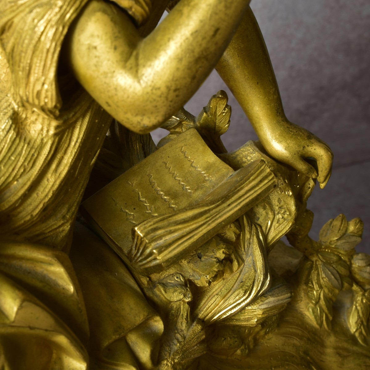 French Neo-classical Sevres Style Clock