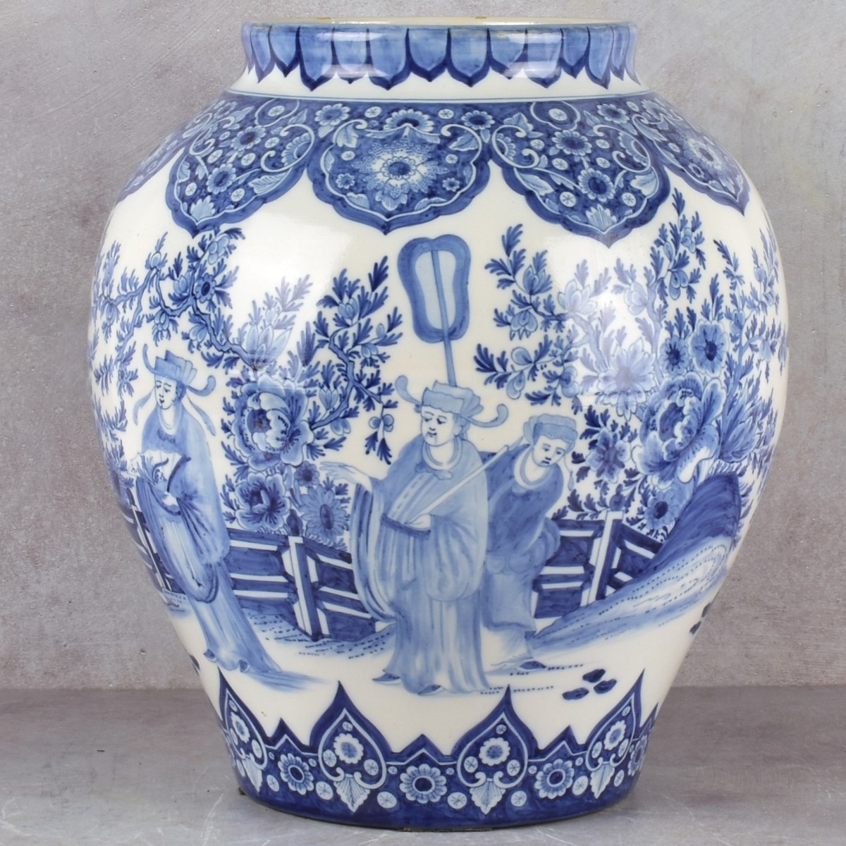 Antique Boch and Brothers Vase