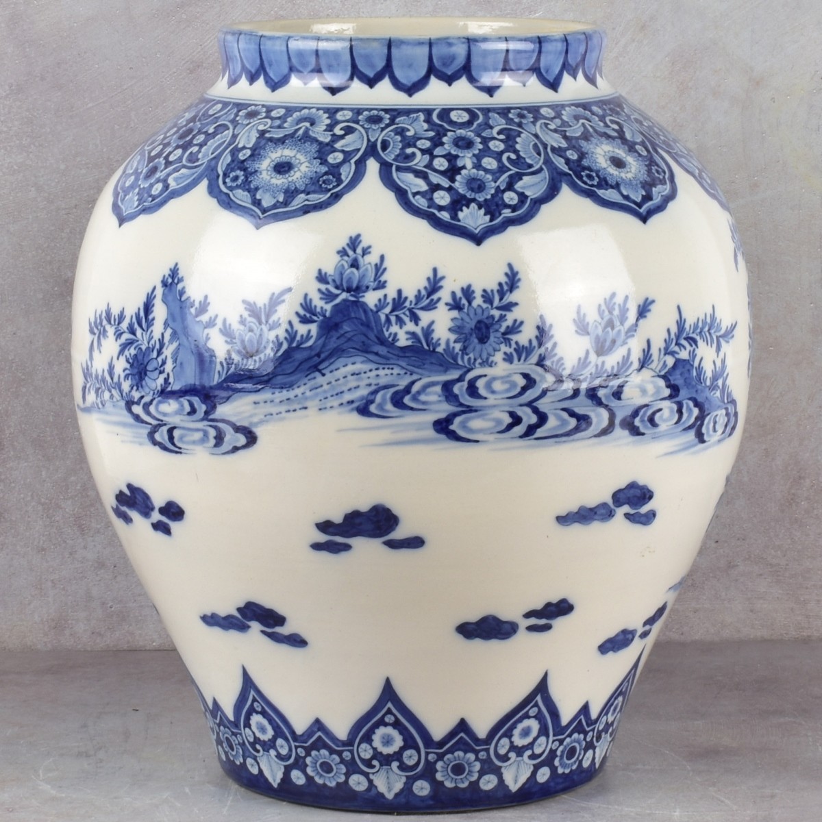 Antique Boch and Brothers Vase