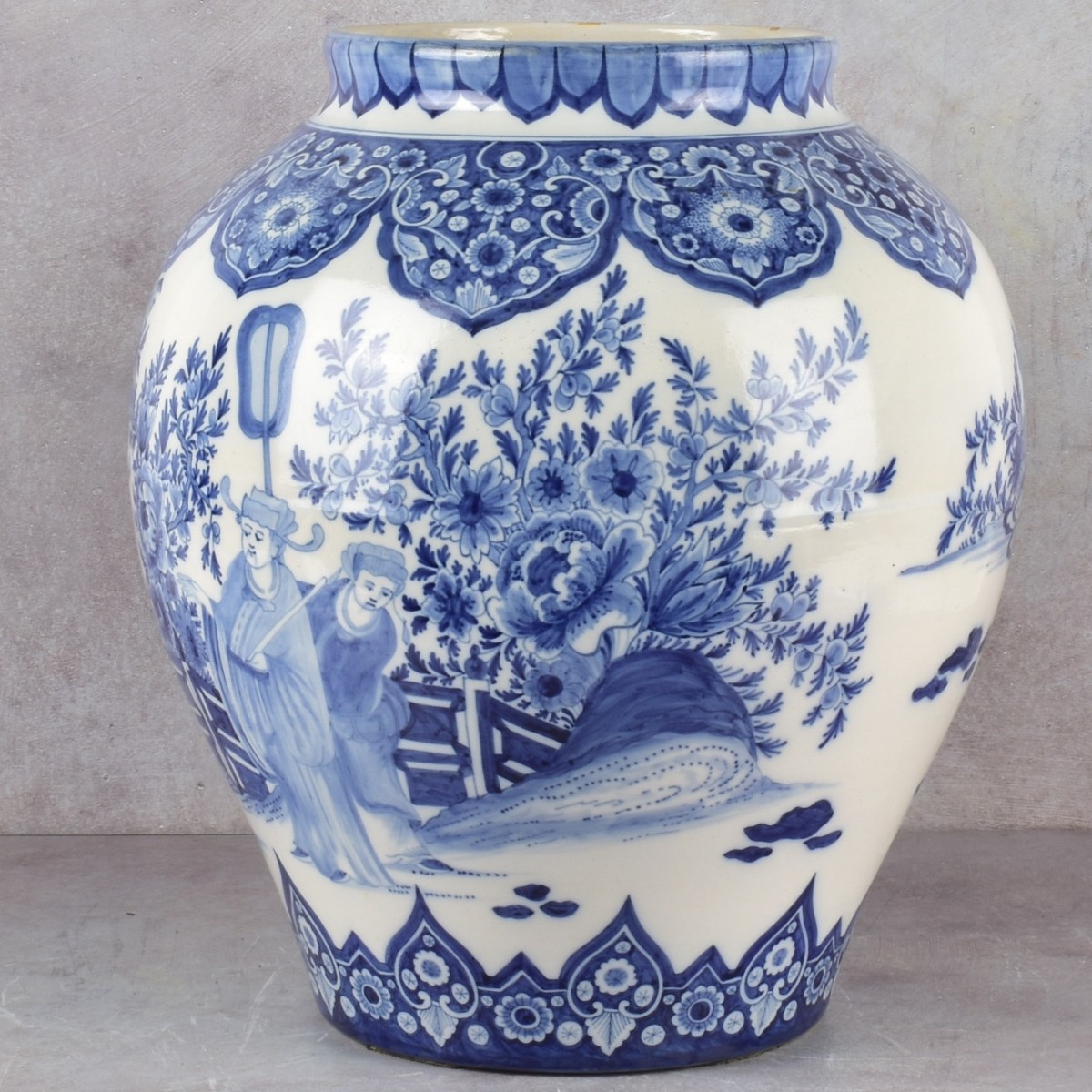 Antique Boch and Brothers Vase