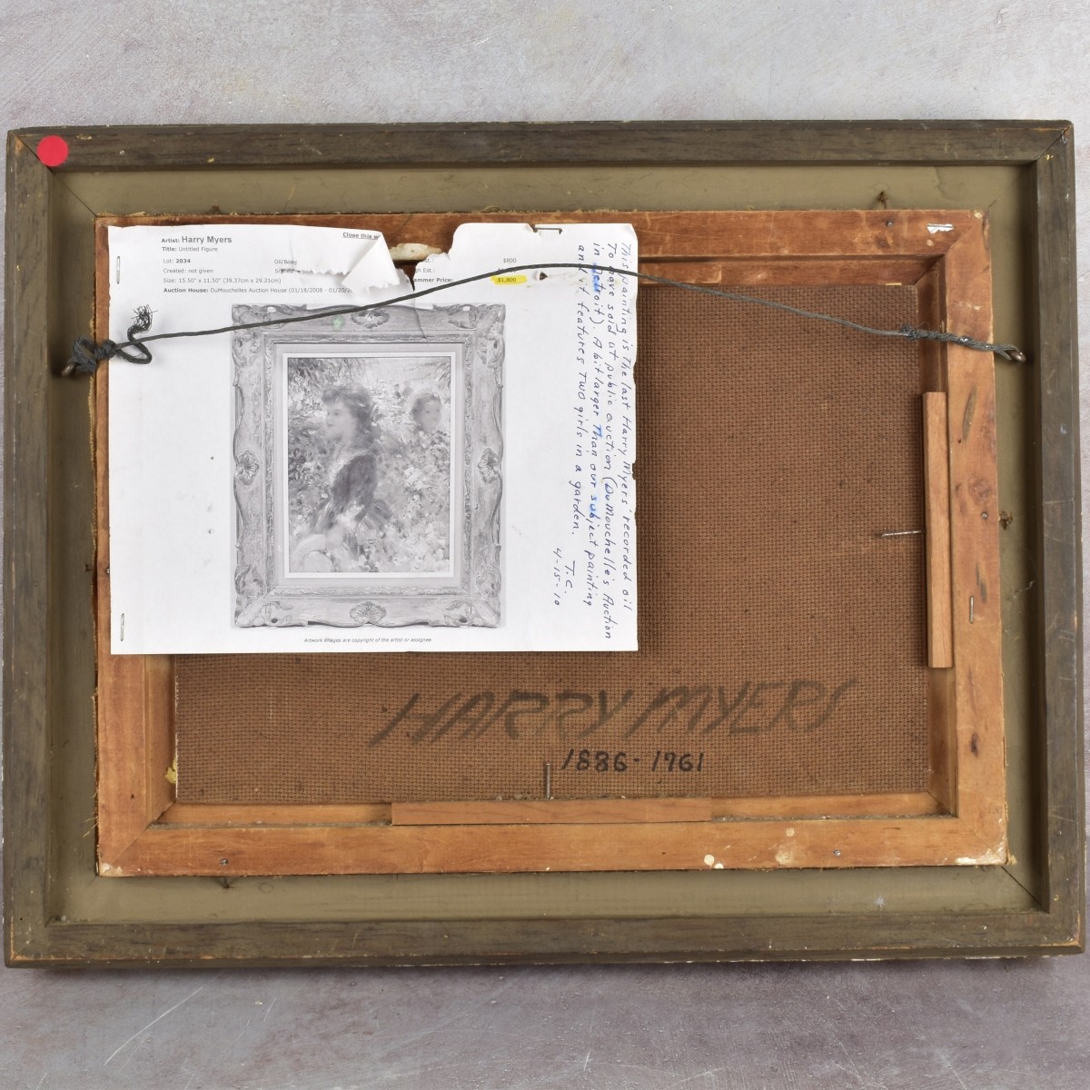 Harry Myers, American (1910-1968)