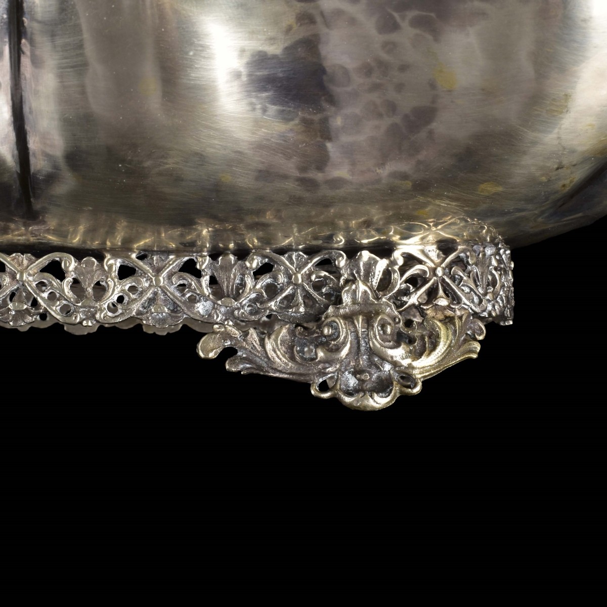 Vintage Italian Vercelli 800 Silver Bowl