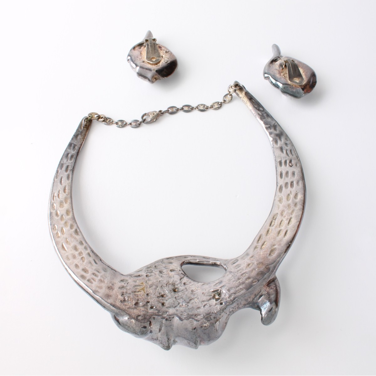 Sterling Necklace and Earrings