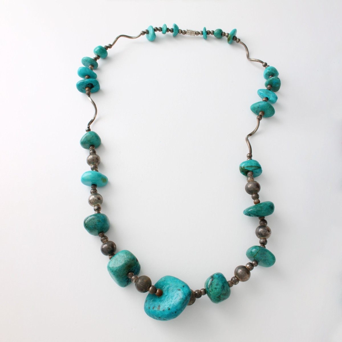 Turquoise and Silver Necklace