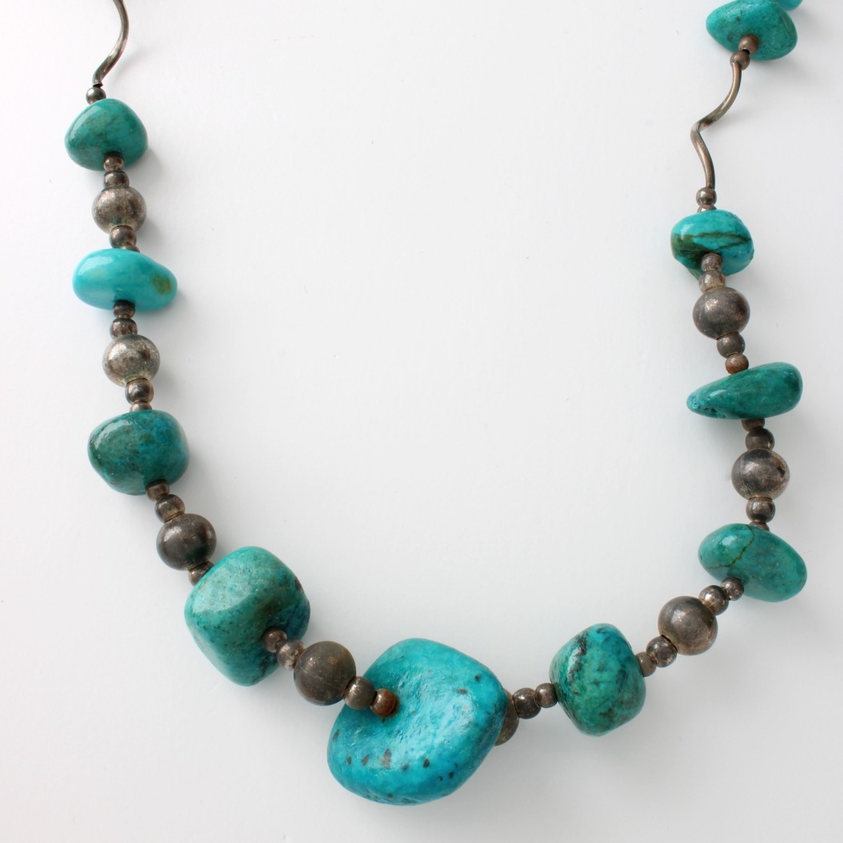 Turquoise and Silver Necklace