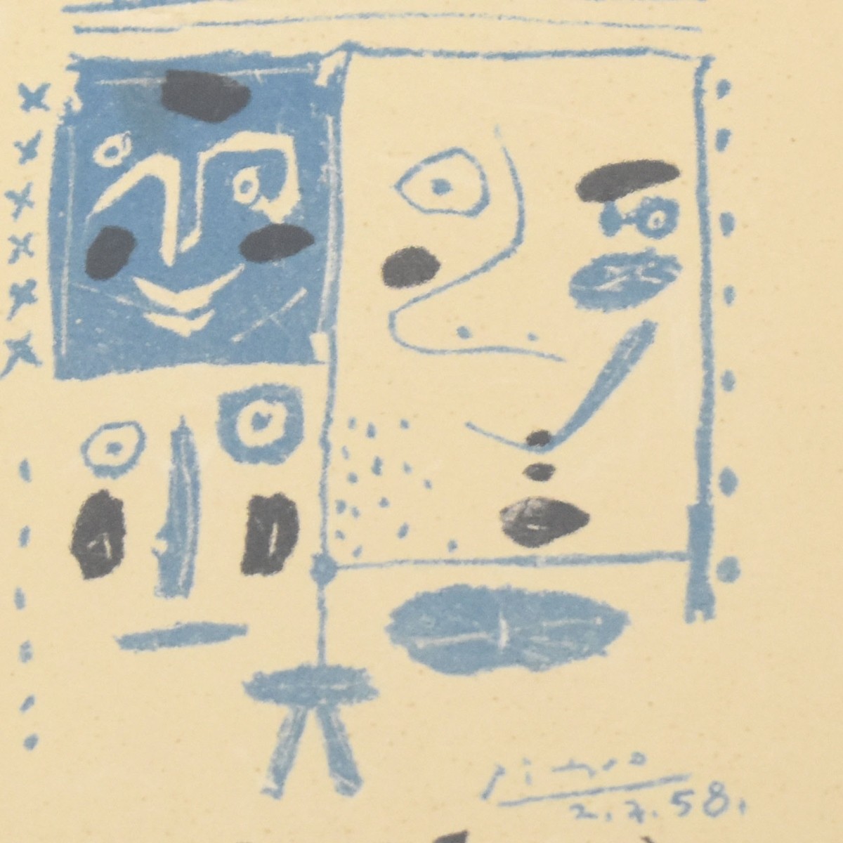 Pablo Picasso Ceramic Exposition Poster