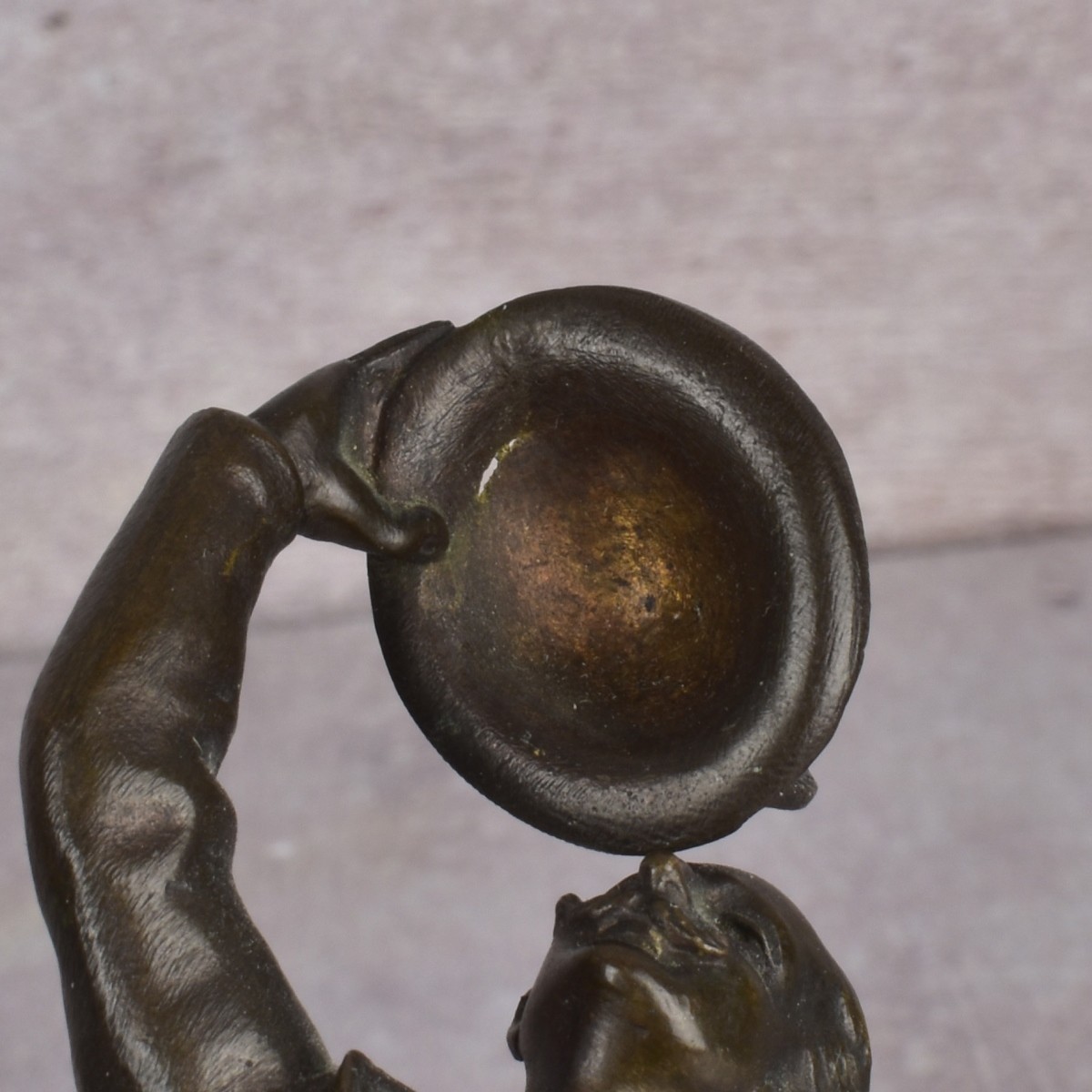 Antique Victorian Bronze Couple