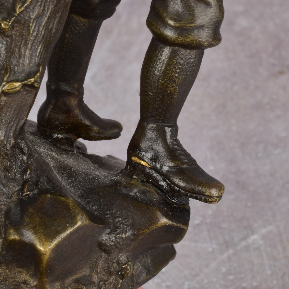 Antique Victorian Bronze Couple