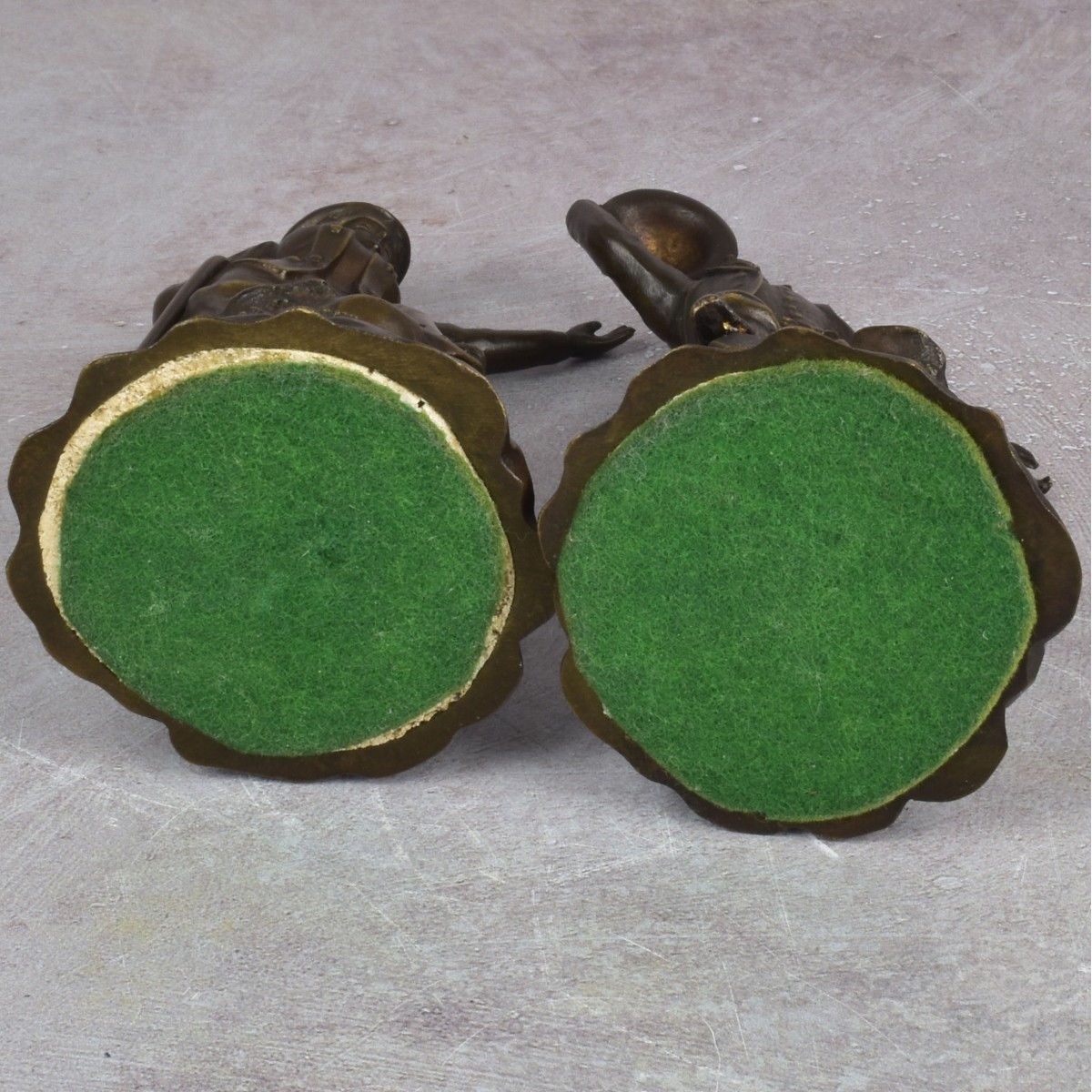 Antique Victorian Bronze Couple