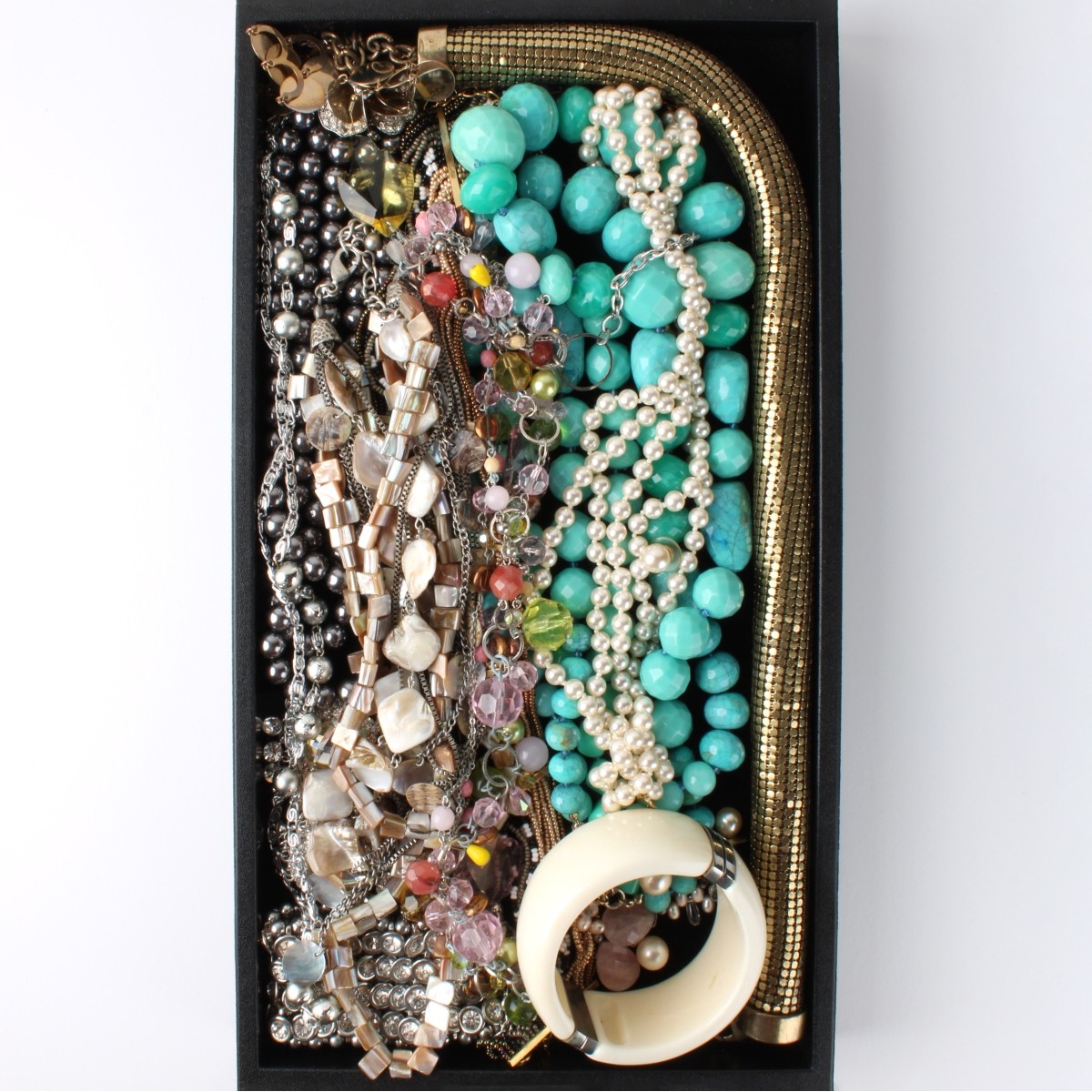 Tray Lot of Fashion Jewelry