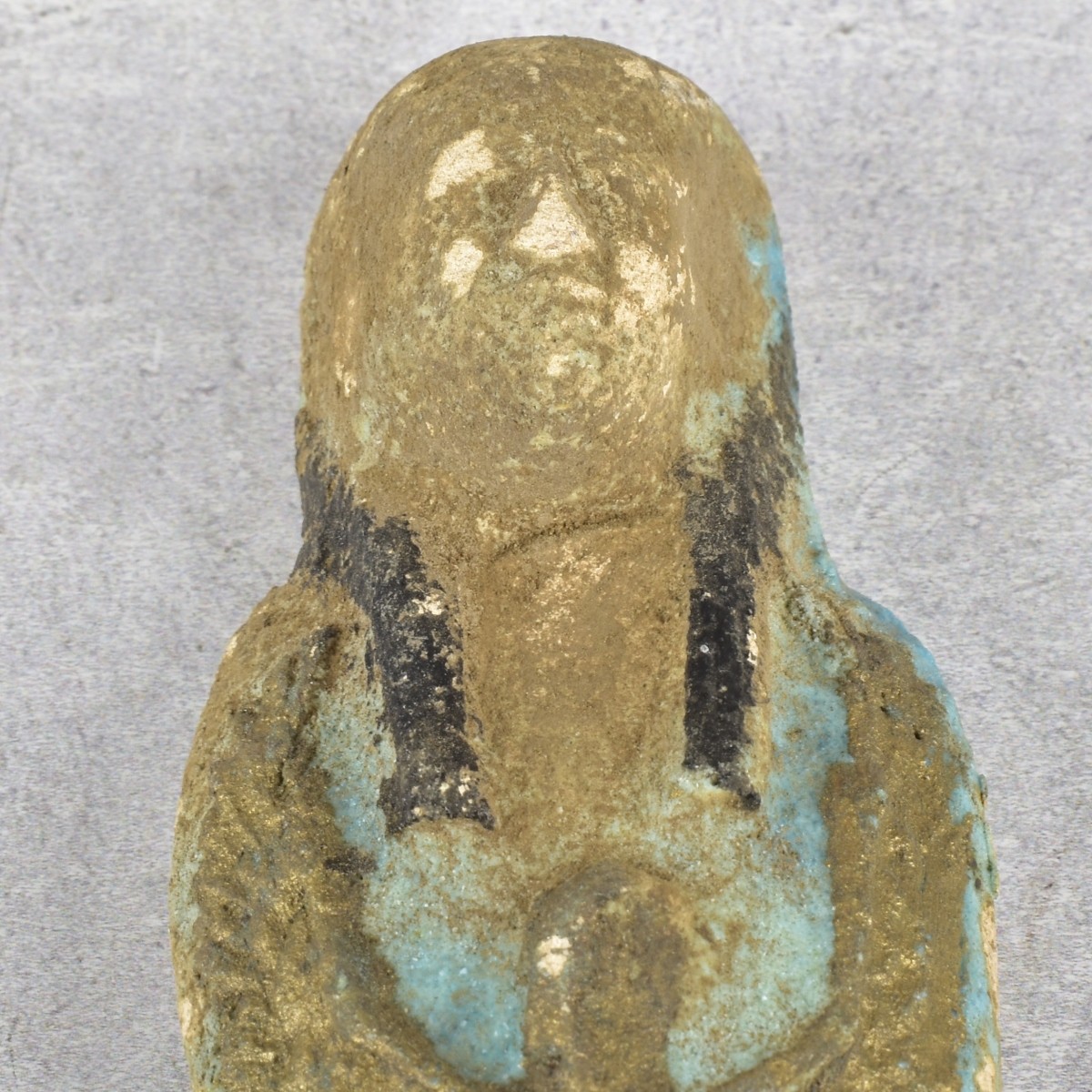 Egyptian Stone and Faience God Sculptures