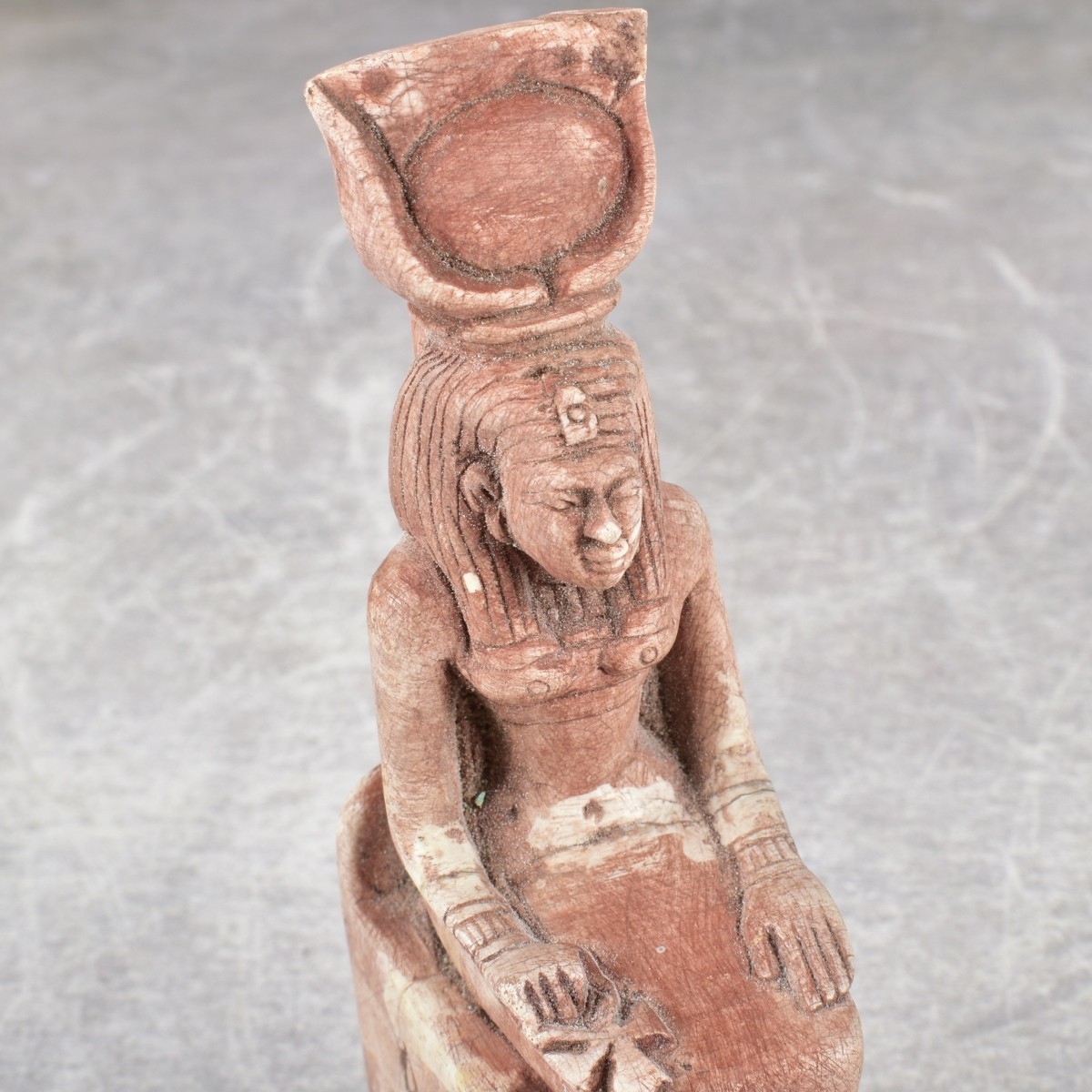 Egyptian Stone and Faience God Sculptures