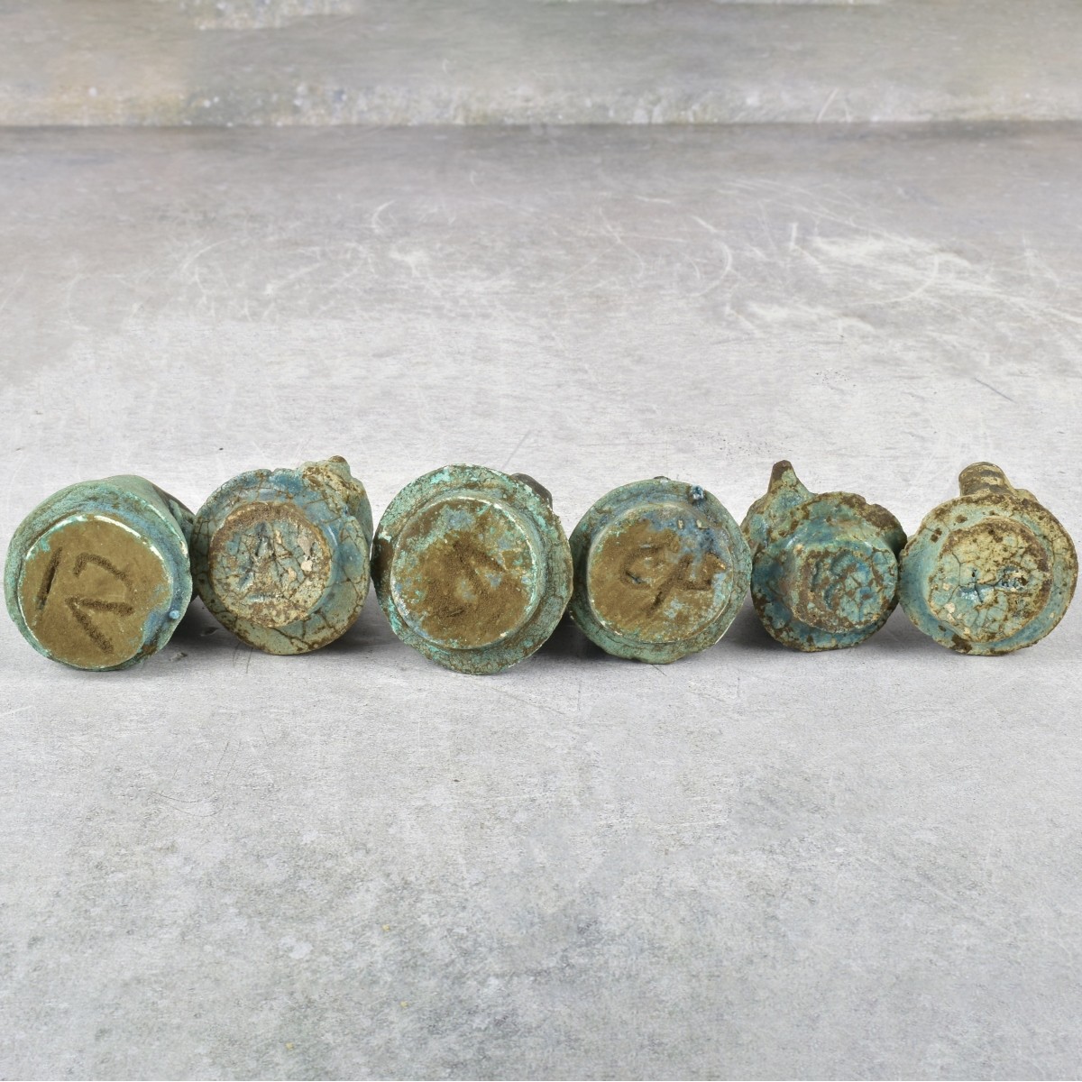 Egyptian Stone and Faience Pieces