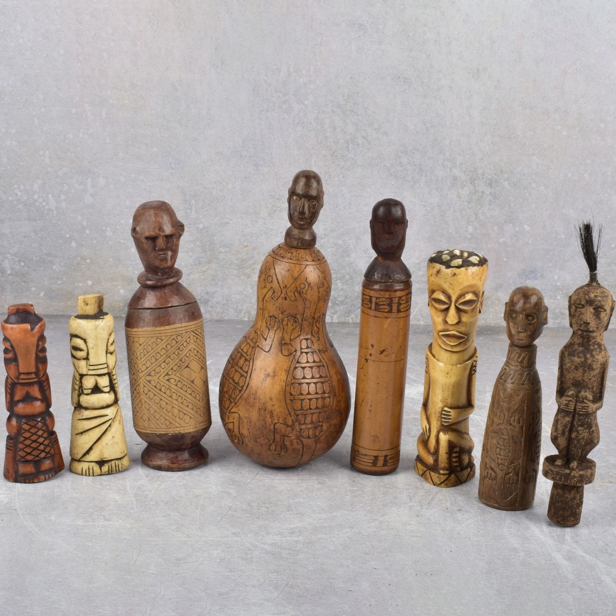 Vintage African Tribal Carvings