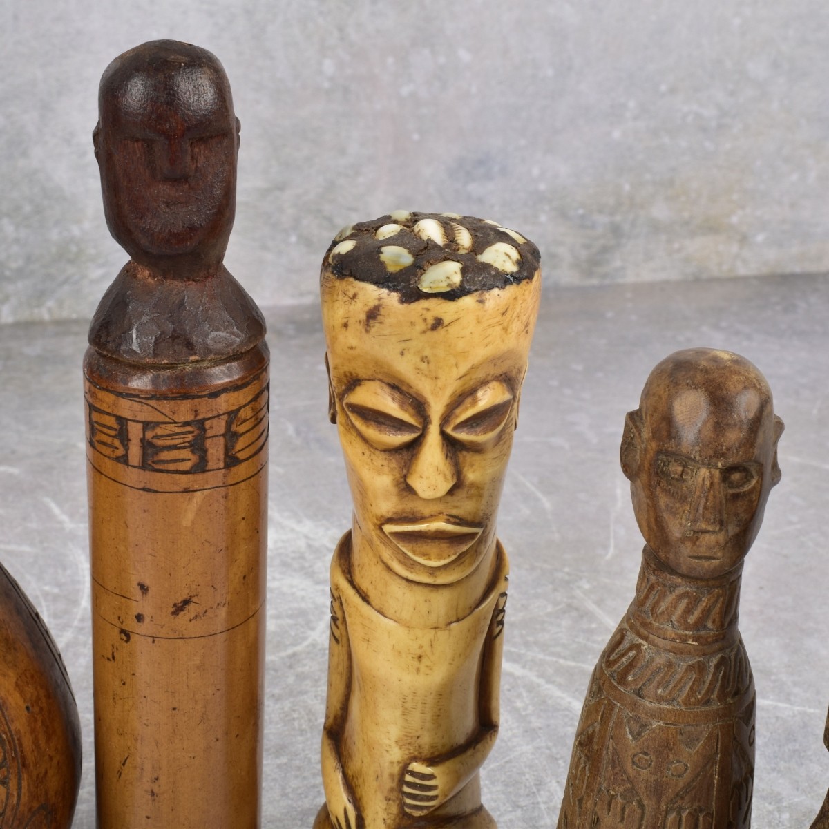 Vintage African Tribal Carvings