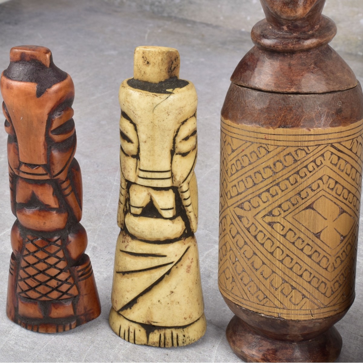 Vintage African Tribal Carvings