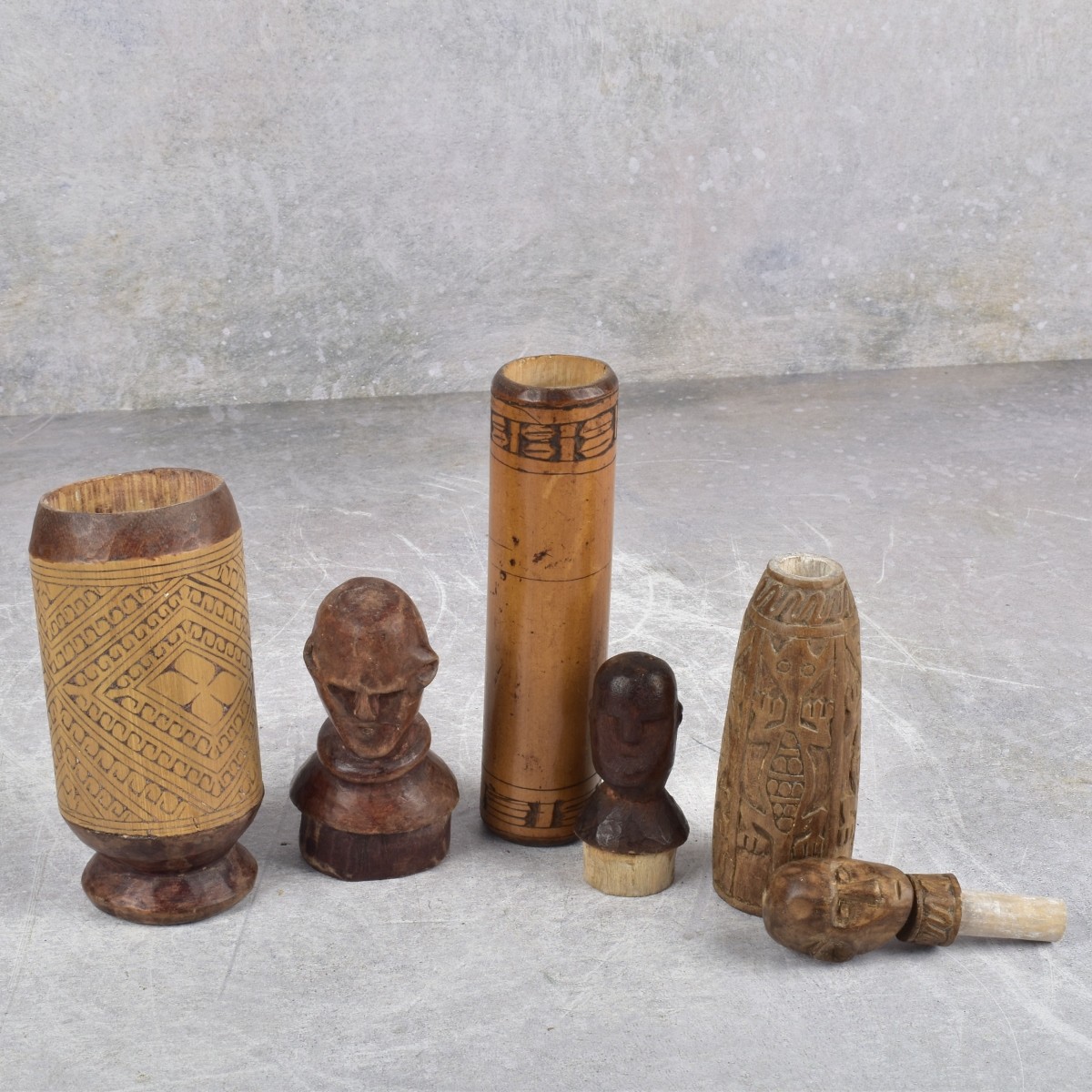 Vintage African Tribal Carvings