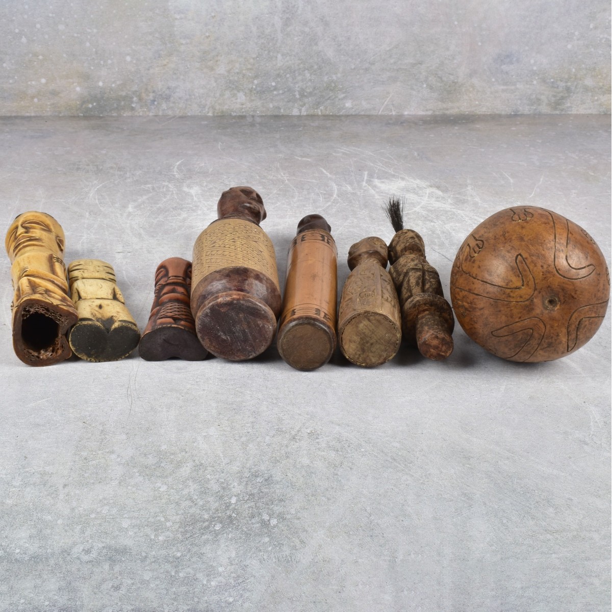 Vintage African Tribal Carvings