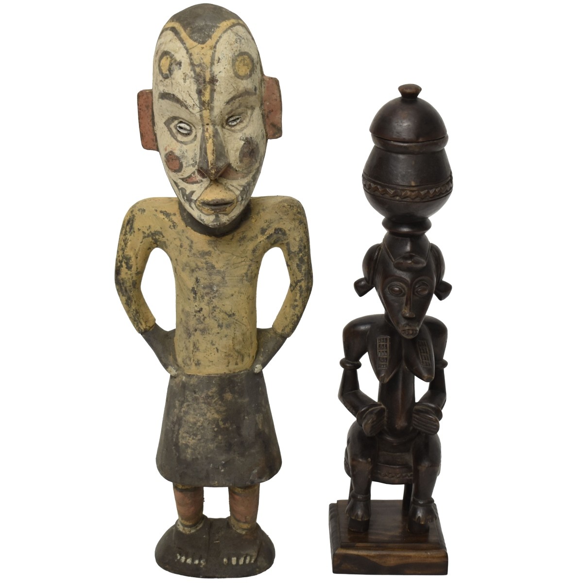 Vintage African Tribal Carvings