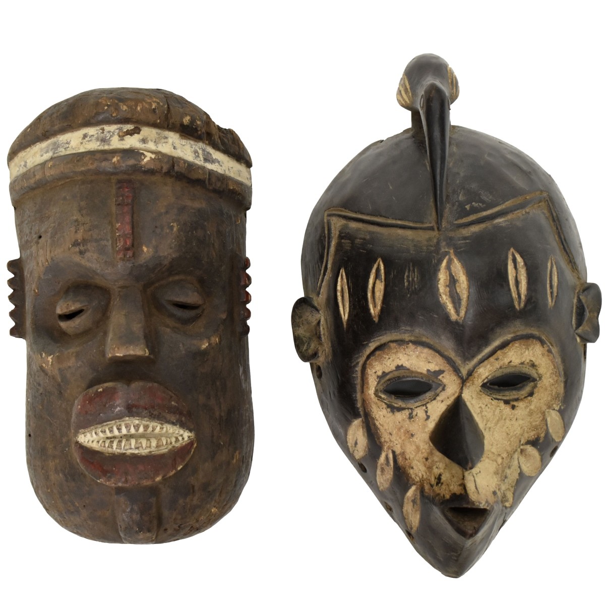 Vintage African Tribal Carvings