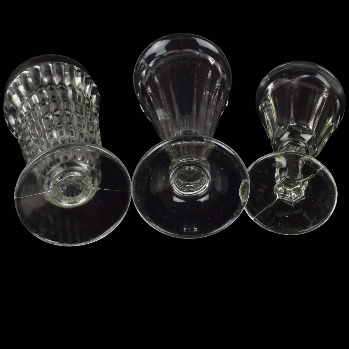 Collection of Vintage Soda Fountain Glasses