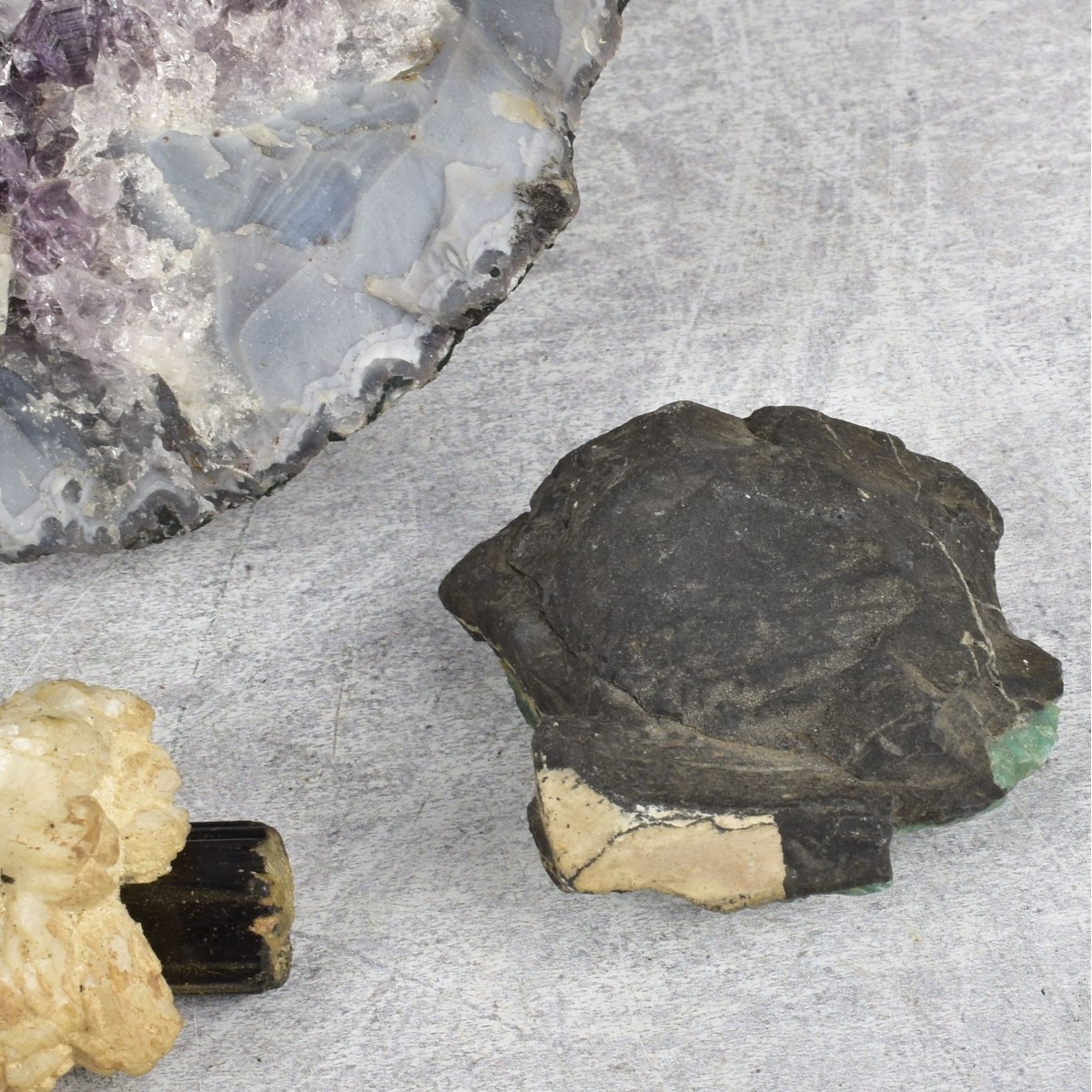 Collection of Natural Geodes/Rocks/Minerals