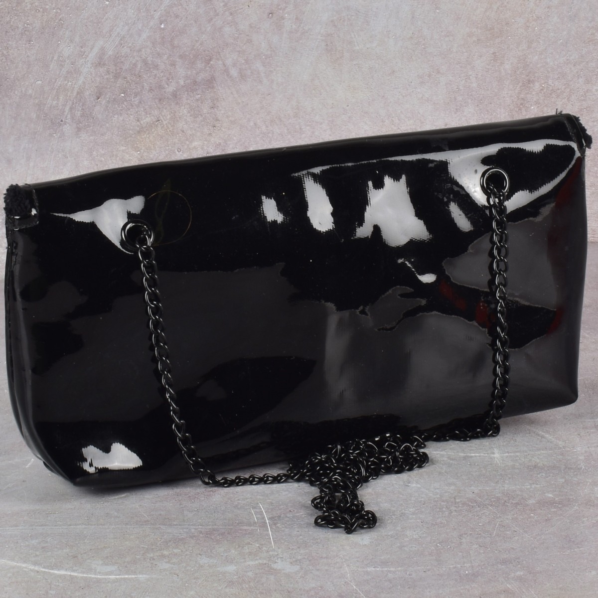 Replica Chanel Black Vinyl Bag