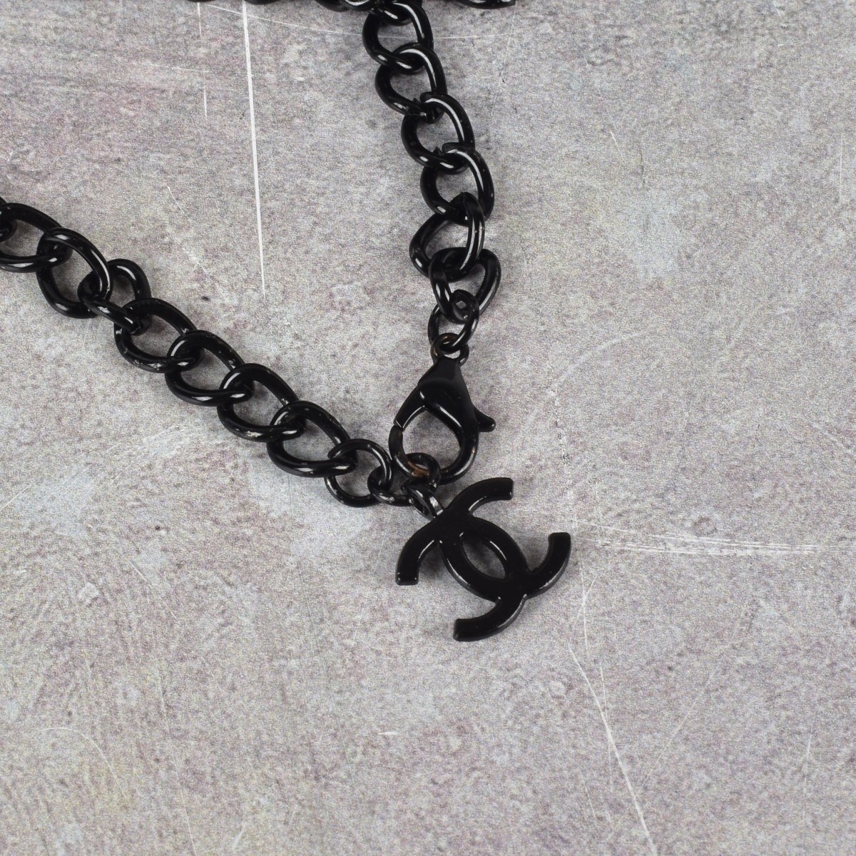 Replica Chanel Black Vinyl Bag