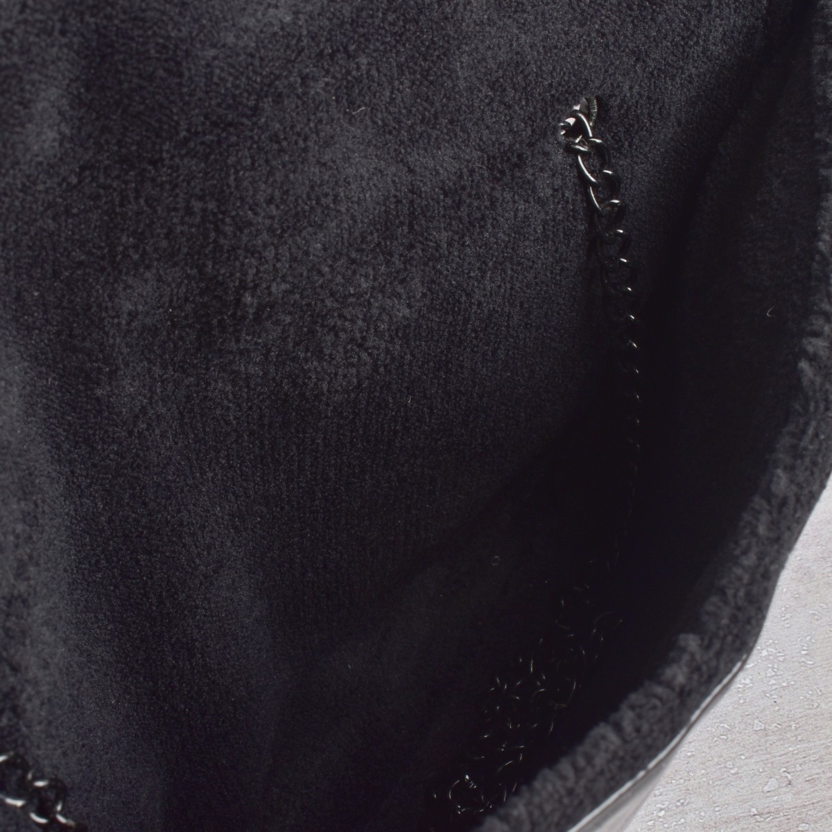 Replica Chanel Black Vinyl Bag