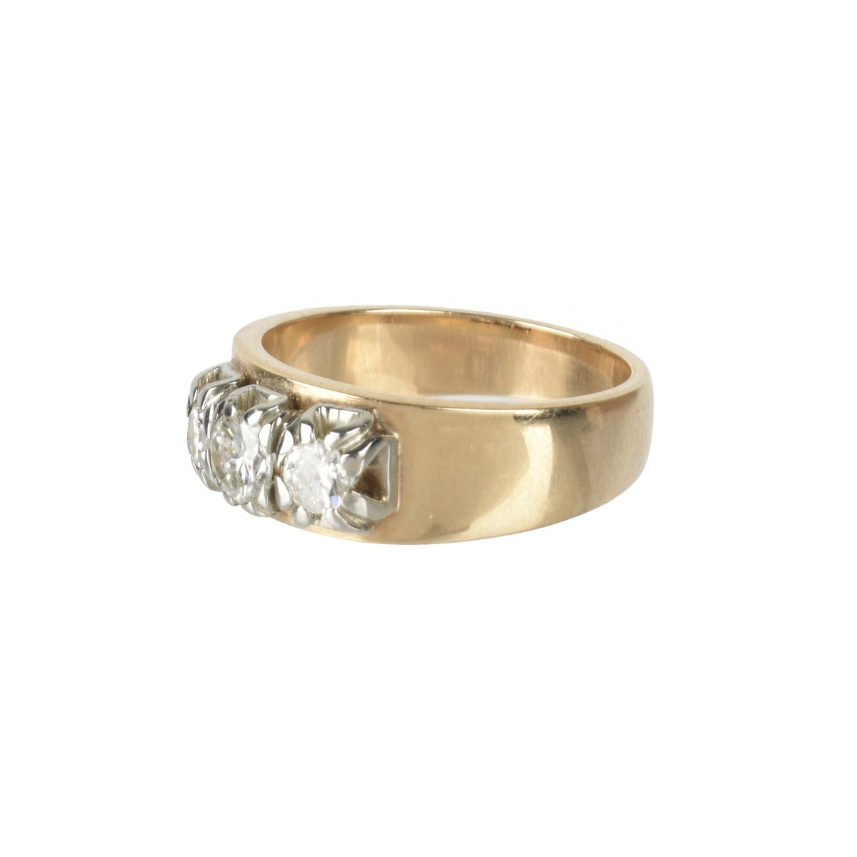 Diamond and 18K Ring