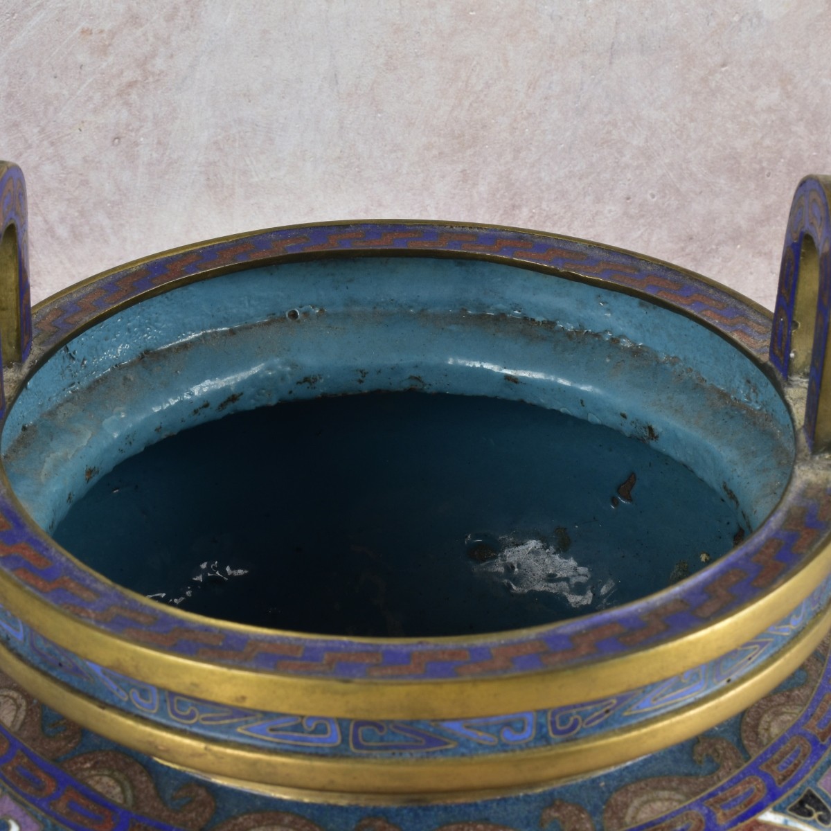 Vintage Chinese Cloisonne Censor