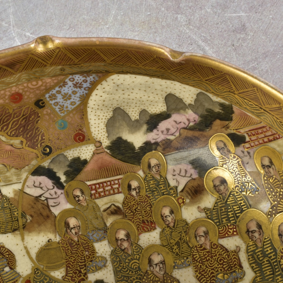 Japanese Meiji Satsuma Bowl