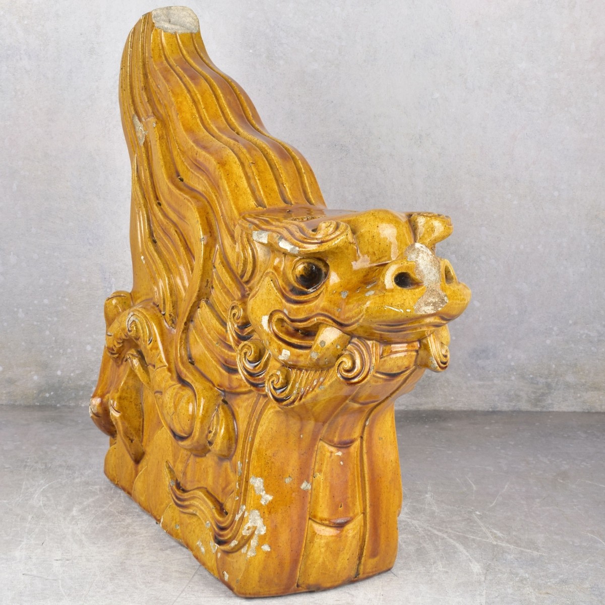 Chinese Dragon Roof Tile