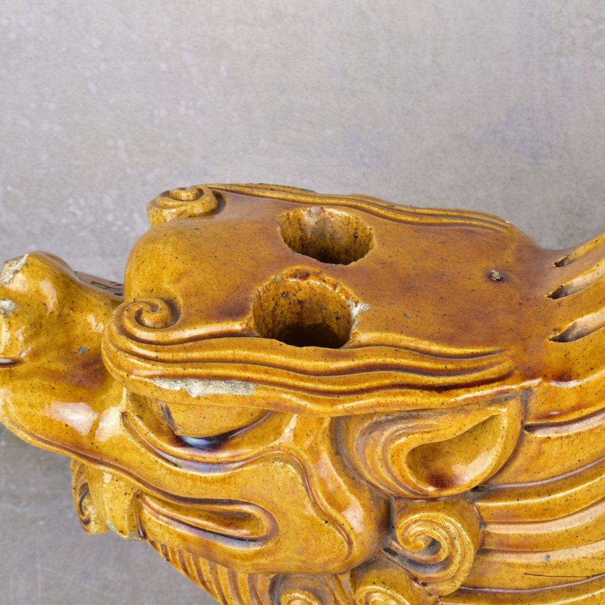 Chinese Dragon Roof Tile