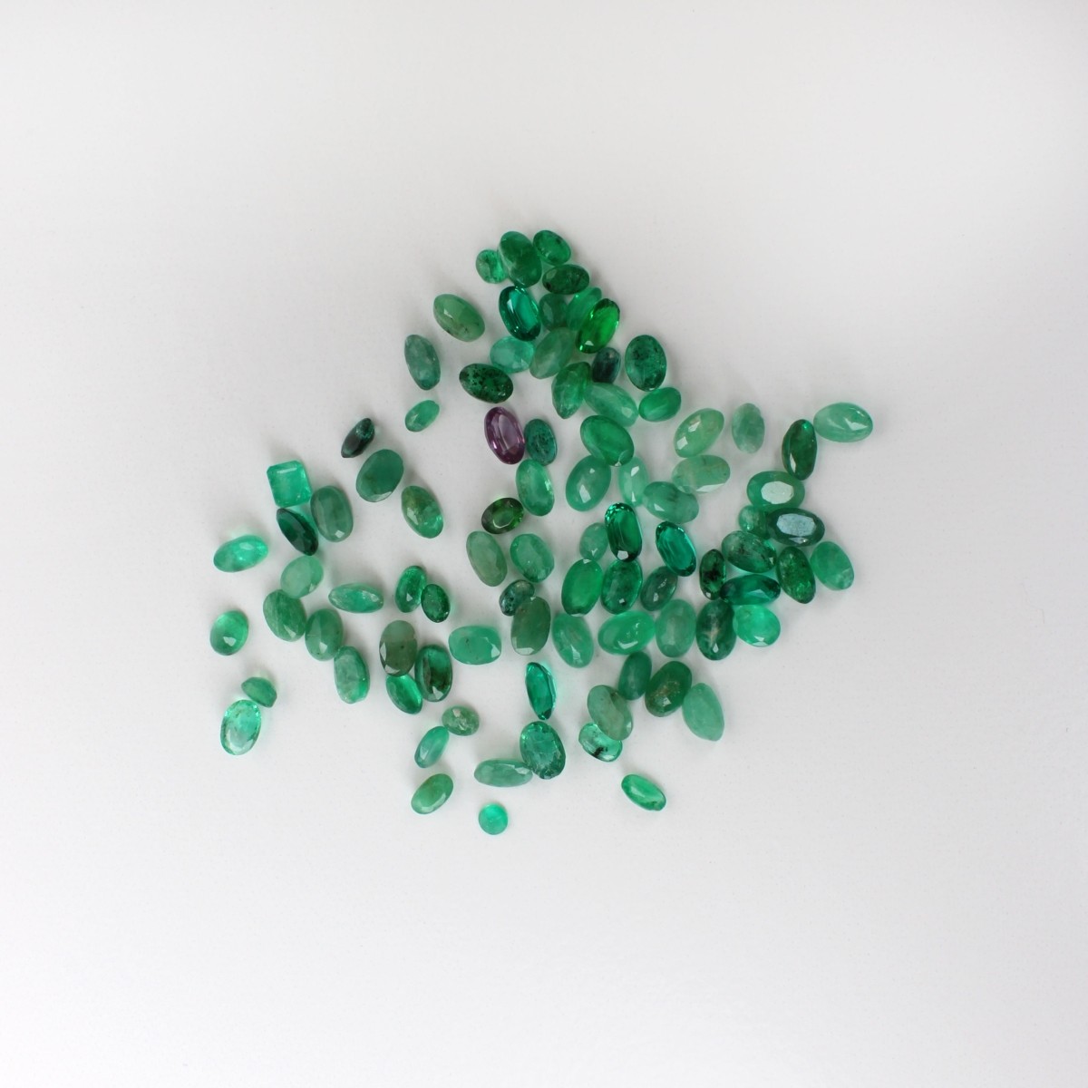 33.4CT TW Colombian Emeralds
